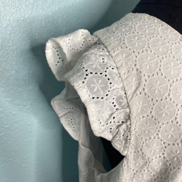 NWT Joie White Eyelet Mommy & Me Dress - Picture 6 of 13